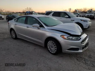 2015 Ford Fusion SE Hybrid with VIN 3FA6P0LU5FR199498, listed as a Copart auction lot 84020974 with 0 mi miles and Salvage Title. Bid and sale history available at carsss.com. Image 4.