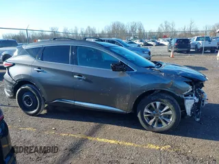 2017 Nissan Murano S with VIN 5N1AZ2MG5HN152072, listed as a IAAI auction lot 41634106 with 94,468 mi miles and . Bid and sale history available at carsss.com. Image 14.