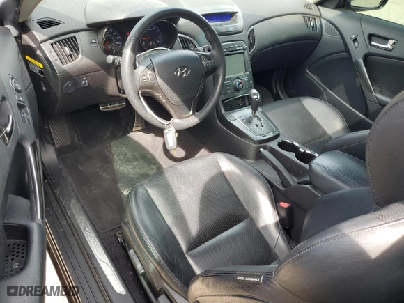 2012 Hyundai Genesis Coupe 3.8 Grand Touring with VIN KMHHU6KH8CU072490, listed as a Copart auction lot 51167735 with 76,034 mi miles and Salvage Title. Bid and sale history available at carsss.com. Image 8.