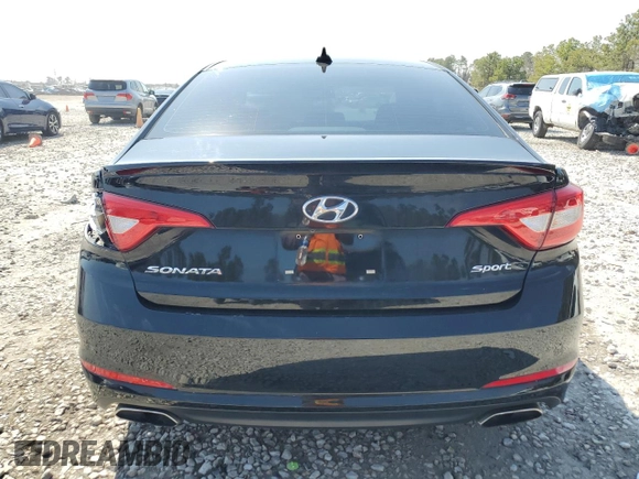 2017 Hyundai Sonata Sport with VIN 5NPE34AF7HH569322, listed as a Copart auction lot 47185725 with 118,954 mi miles and Clean Title. Bid and sale history available at DreamBid. Image 6.