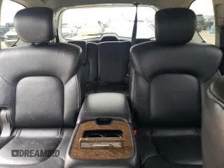 2016 Infiniti QX80 with VIN JN8AZ2NE4G9124227, listed as a Copart auction lot 43040465 with 0 mi miles and Salvage Title. Bid and sale history available at carsss.com. Image 10.