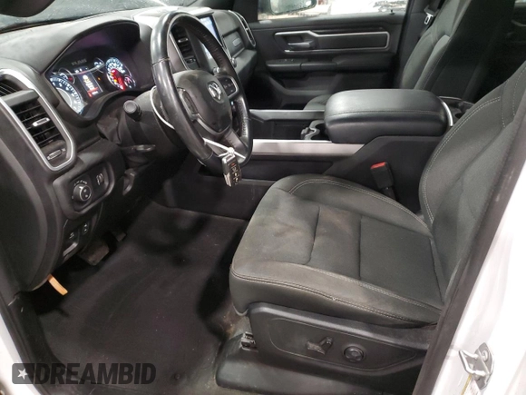 2020 Ram 1500 Big Horn with VIN 1C6RRFBG9LN290053, listed as a Copart auction lot 81837844 with 75,010 mi miles and Clean Title. Bid and sale history available at carsss.com. Image 7.