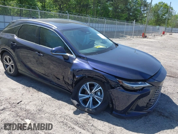 2024 Lexus RX 350 z VIN JTJCHMAA5R2015211, wystawiony jako IAAI lot #42048604 z przebiegiem 4 441 mil mil oraz . Historia ofert i sprzedaży dostępna na DreamBid. Obrazek 1.