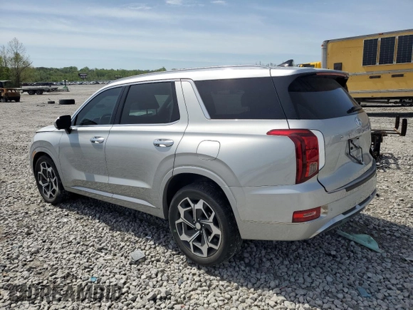 2022 Hyundai Palisade Calligraphy z VIN KM8R7DHE0NU421478, wystawiony jako Copart lot #54158845 z przebiegiem 40 796 mil mil oraz Szkoda całkowita • Salvage title. Historia ofert i sprzedaży dostępna na DreamBid. Obrazek 2.