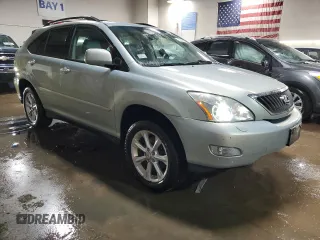 2009 Lexus RX 350 with VIN 2T2HK31U89C110907, listed as a Copart auction lot 50955995 with 195,294 mi miles and Salvage Title. Bid and sale history available at DreamBid. Image 4.