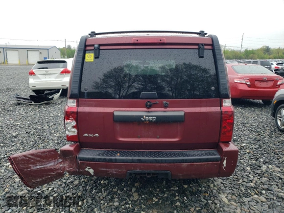 2007 Jeep Commander Sport with VIN 1J8HG48K77C695767, listed as a Copart auction lot 55151085 with 189,983 mi miles and Clean title. Bid and sale history available at DreamBid. Image 6.