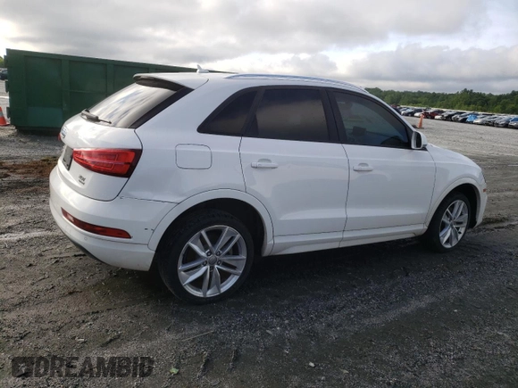 2017 Audi Q3 Premium z VIN WA1ECCFSXHR014142, wystawiony jako Copart lot #56306925 z przebiegiem 92 939 mil mil oraz Tytuł czysty. Historia ofert i sprzedaży dostępna na DreamBid. Obrazek 3.