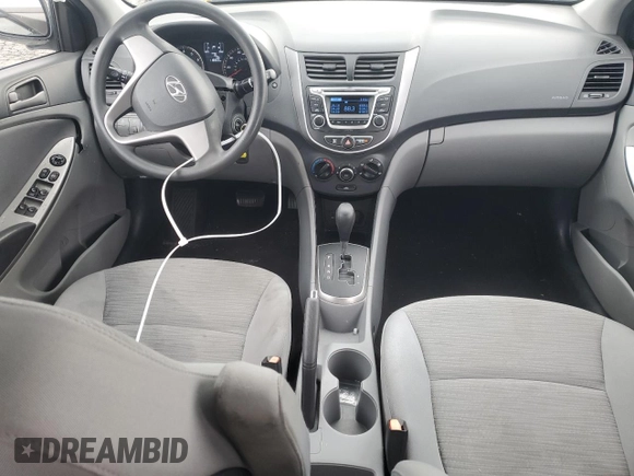 2015 Hyundai Accent GLS with VIN KMHCT4AE4FU795735, listed as a Copart auction lot 55137765 with 118,863 mi miles and Clean Title. Bid and sale history available at carsss.com. Image 8.