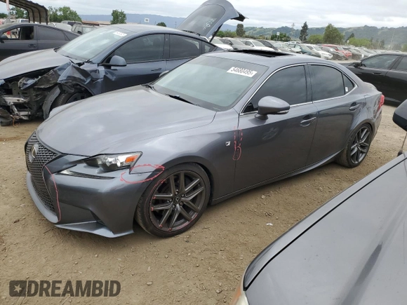2015 Lexus IS 350 with VIN JTHBE1D22F5020630, listed as a Copart auction lot 54680495 with 152,571 mi miles and Salvage title. Bid and sale history available at DreamBid. Image 1.