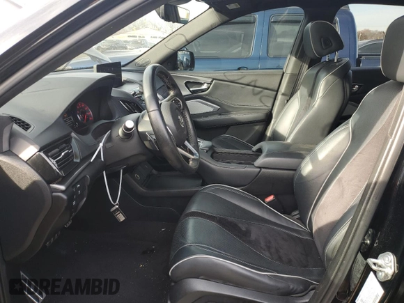 2019 Acura RDX w/A-Spec Pkg with VIN 5J8TC2H64KL019405, listed as a Copart auction lot 75897483 with 51,533 mi miles. Bid and sale history available at carsss.com. Image 7.