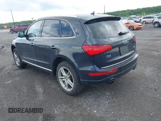 2015 Audi Q5 Premium Plus with VIN WA1LFAFP9FA028639, listed as a IAAI auction lot 42260704 with 126,689 mi miles and . Bid and sale history available at DreamBid. Image 3.