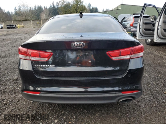 2016 Kia Optima LX with VIN 5XXGT4L38GG107969, listed as a Copart auction lot 84456094 with 133,924 mi miles and Salvage Title. Bid and sale history available at carsss.com. Image 6.