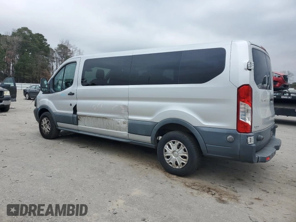 2016 Ford Transit Wagon XL with VIN 1FBZX2ZM4GKA30027, listed as a Copart auction lot 86151314 with 0 mi miles and Salvage Title. Bid and sale history available at carsss.com. Image 2.