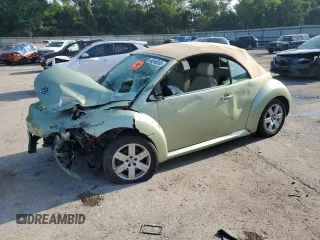 2007 Volkswagen Beetle с VIN 3VWRF31Y37M416043, выставлен на аукционе Copart как лот 64549595 с пробегом Не указан миль и Списание • Salvage title. История ставок и продаж доступна на DreamBid. Изображение 1.