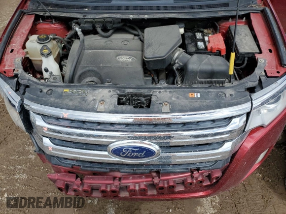2014 Ford Edge SEL with VIN 2FMDK3JC0EBB40881, listed as a Copart auction lot 53697915 with 76,846 mi miles and Clean Title. Bid and sale history available at carsss.com. Image 12.