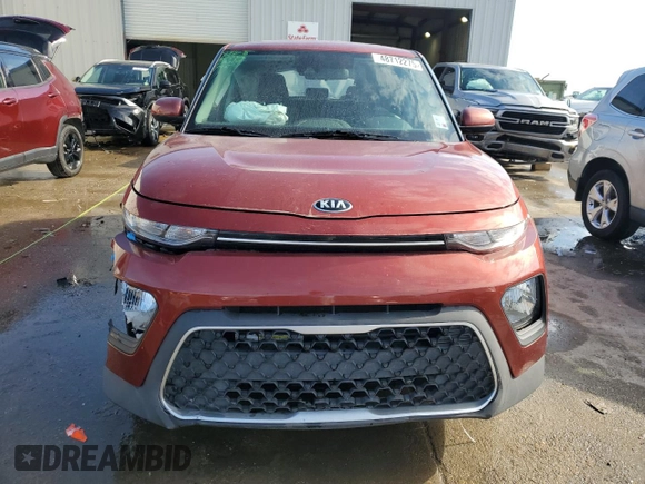 2021 Kia Soul LX with VIN KNDJ23AU4M7793074, listed as a Copart auction lot 48712275 with 64,483 mi miles and Salvage Title. Bid and sale history available at carsss.com. Image 5.