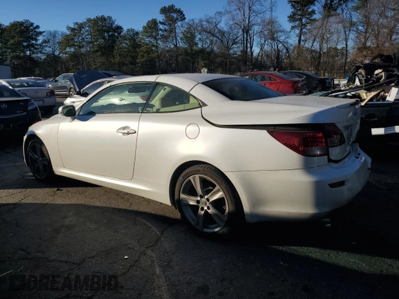 2013 Lexus IS 250 C with VIN JTHFF2C20D2527417, listed as a Copart auction lot 84261014 with 152,041 mi miles and Salvage title. Bid and sale history available at DreamBid. Image 2.