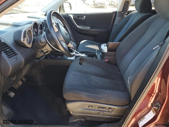 2006 Nissan Murano SL with VIN JN8AZ08T06W419713, listed as a Copart auction lot 47955125 with 142,994 mi miles and Salvage Title. Bid and sale history available at carsss.com. Image 7.