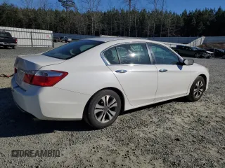 2015 Honda Accord Sedan LX with VIN 1HGCR2F30FA182450, listed as a Copart auction lot 46618085 with 143,876 mi miles and Salvage Title. Bid and sale history available at carsss.com. Image 3.