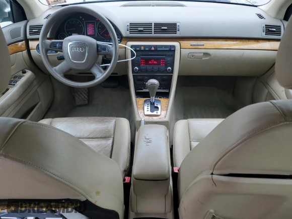 2007 Audi A4 2.0T with VIN WAUDF78E87A118419, listed as a Copart auction lot 50788785 with 171,703 mi miles and Salvage Title. Bid and sale history available at carsss.com. Image 8.