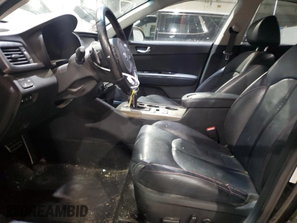 2016 Kia Optima SX Turbo with VIN 5XXGW4L28GG050137, listed as a Copart auction lot 45920845 with 90,664 mi miles and Salvage Title. Bid and sale history available at carsss.com. Image 7.