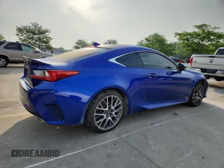 2018 Lexus RC 350 with VIN JTHSZ5BC5J5008553, listed as a Copart auction lot 60472575 with 116,525 mi miles and Salvage title. Bid and sale history available at DreamBid. Image 3.