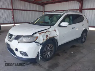 2015 Nissan Rogue S with VIN 5N1AT2MT0FC806919, listed as a IAAI auction lot 42079195 with 138,433 mi miles. Bid and sale history available at carsss.com. Image 2.