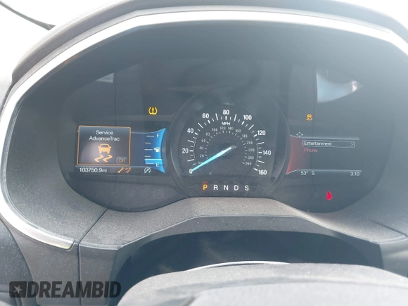 2019 Ford Edge Titanium with VIN 2FMPK4K97KBC27890, listed as a IAAI auction lot 41553163 with 103,750 mi miles. Bid and sale history available at carsss.com. Image 7.