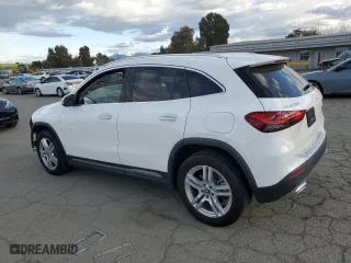 2023 Mercedes-Benz GLA with VIN W1N4N4HB6PJ442049, listed as a Copart auction lot 47623035 with 38,356 mi miles and Salvage Title. Bid and sale history available at carsss.com. Image 2.