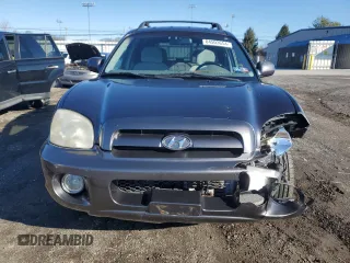 2006 Hyundai Santa Fe GLS with VIN KM8SC73D26U038446, listed as a Copart auction lot 84503654 with 181,717 mi miles and Salvage Title. Bid and sale history available at carsss.com. Image 5.