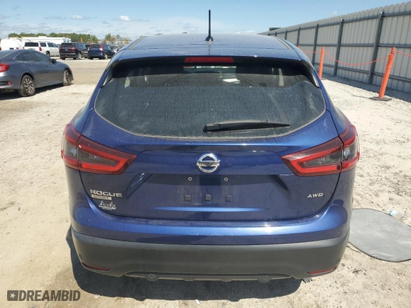 2021 Nissan Rogue Sport S with VIN JN1BJ1AW0MW438621, listed as a Copart auction lot 48609135 with NaN miles and Non Repairable. Bid and sale history available at carsss.com. Image 6.