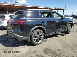 2023 Infiniti QX60 Luxe z VIN 5N1DL1FS1PC364424, wystawiony jako Copart lot #49668195 z przebiegiem 37 364 mil mil oraz Szkoda całkowita • Salvage title. Historia ofert i sprzedaży dostępna na DreamBid. Obrazek 3.