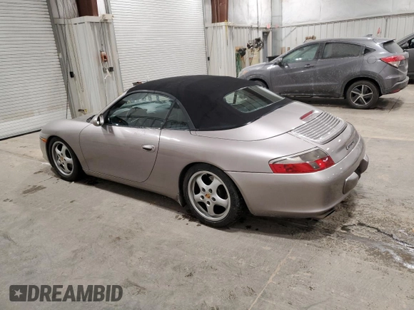 2002 Porsche 911 z VIN WP0CA29902S654771, wystawiony jako Copart lot #41914605 z przebiegiem 98 383 mil mil oraz Czysty tytuł • Clean title. Historia ofert i sprzedaży dostępna na DreamBid. Obrazek 2.