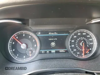 2019 Genesis G70 2.0T Advanced with VIN KMTG34LA2KU035041, listed as a Copart auction lot 52457484 with 43,490 mi miles and Salvage Title. Bid and sale history available at carsss.com. Image 9.