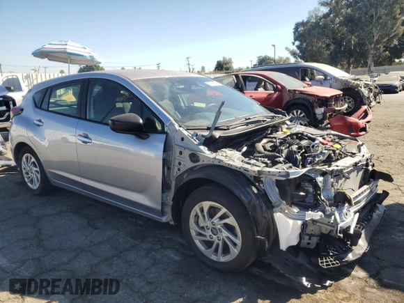 2024 Subaru Impreza with VIN JF1GUABC8R8356801, listed as a Copart auction lot 77705454 with 1,661 mi miles and Salvage Title. Bid and sale history available at carsss.com. Image 4.