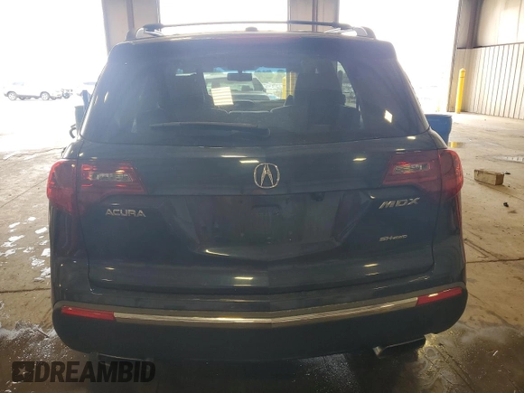 2012 Acura MDX z VIN 2HNYD2H23CH524665, wystawiony jako Copart lot #54745455 z przebiegiem 122 992 mil mil oraz Szkoda całkowita • Salvage title. Historia ofert i sprzedaży dostępna na DreamBid. Obrazek 6.