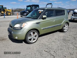 2010 Kia Soul + with VIN KNDJT2A26A7105917, listed as a Copart auction lot 48026465 with 198,468 mi miles and Salvage Title. Bid and sale history available at DreamBid. Image 1.
