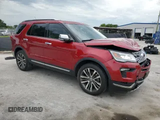2018 Ford Explorer Platinum с VIN 1FM5K8HT7JGC80243, выставлен на аукционе Copart как лот 59337945 с пробегом 106 778 миль миль и Списание • Salvage title. История ставок и продаж доступна на DreamBid. Изображение 4.
