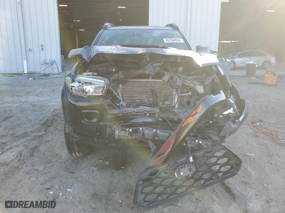 2021 Toyota Tacoma 2WD SR5 with VIN 5TFAZ5CN8MX107535, listed as a Copart auction lot 85704834 with 38,413 mi miles and Salvage Title. Bid and sale history available at carsss.com. Image 5.