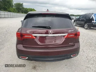 2015 Acura MDX with VIN 5FRYD4H29FB015576, listed as a Copart auction lot 63522315 with 66,884 mi miles and Salvage title. Bid and sale history available at DreamBid. Image 6.