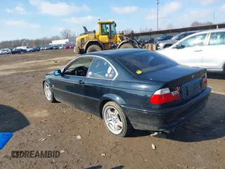 2001 BMW 3 Series 330Ci with VIN WBABN53471JU25262, listed as a IAAI auction lot 41519680 with 119,053 mi miles. Bid and sale history available at carsss.com. Image 14.