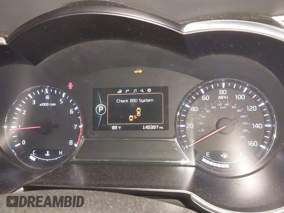 2015 Kia Optima SX Turbo with VIN 5XXGR4A6XFG469733, listed as a IAAI auction lot 42494569 with 145,397 mi miles and . Bid and sale history available at DreamBid. Image 7.