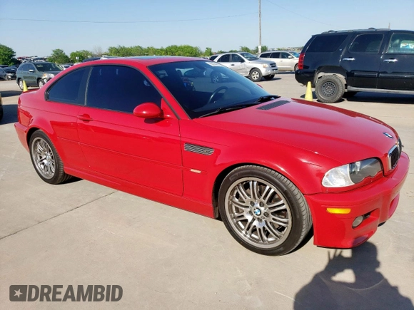 2002 BMW 3 Series M3 with VIN WBSBL93402JR14404, listed as a Copart auction lot 52740145 with 97,814 mi miles and Clean Title. Bid and sale history available at DreamBid. Image 4.