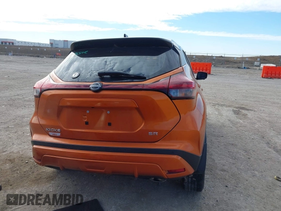 2023 Nissan Kicks SR with VIN 3N1CP5DV8PL490487, listed as a IAAI auction lot 41624376 with 25,525 mi miles and . Bid and sale history available at carsss.com. Image 17.
