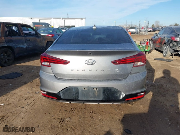 2019 Hyundai Elantra SEL with VIN 5NPD84LF5KH484447, listed as a IAAI auction lot 41465875 with 93,601 mi miles. Bid and sale history available at carsss.com. Image 16.