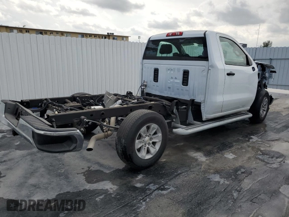 2024 Chevrolet Silverado 1500 Work Truck with VIN 3GCNAAED5RG352049, listed as a Copart auction lot 50420125 with 0 mi miles and Clean Title. Bid and sale history available at carsss.com. Image 3.