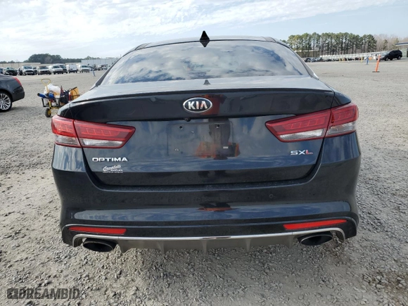 2017 Kia Optima SX Limited with VIN 5XXGV4L21HG147393, listed as a Copart auction lot 44544315 with 189,016 mi miles and Clean Title. Bid and sale history available at carsss.com. Image 6.