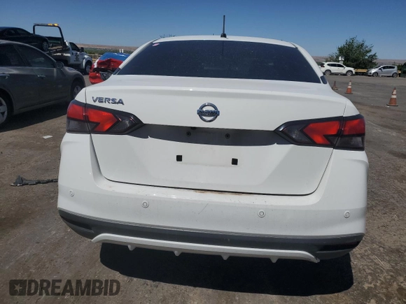 2021 Nissan Versa S with VIN 3N1CN8DV4ML894163, listed as a Copart auction lot 54718295 with 87,903 mi miles and Salvage title. Bid and sale history available at DreamBid. Image 6.
