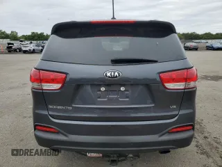 2017 Kia Sorento LX with VIN 5XYPGDA50HG291567, listed as a Copart auction lot 62757315 with 87,200 mi miles and Clean title. Bid and sale history available at DreamBid. Image 6.