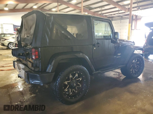 2008 Jeep Wrangler Sahara с VIN 1J8FA54168L613041, выставлен на аукционе Copart как лот 46603275 с пробегом 118 849 миль миль и Списание • Salvage title. История ставок и продаж доступна на DreamBid. Изображение 3.